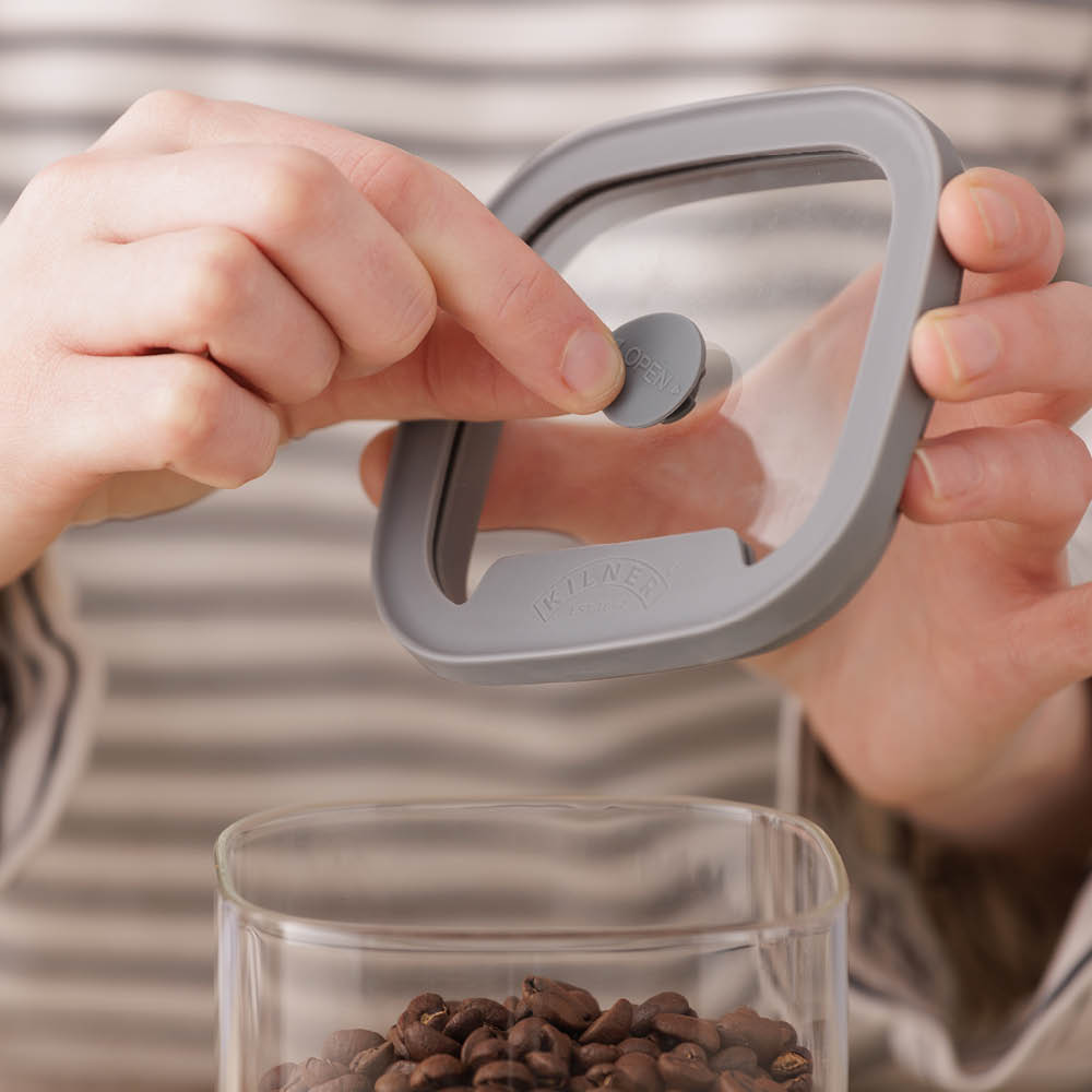 Kilner Fresh S förvaringsburk 0,5 L glas/grå