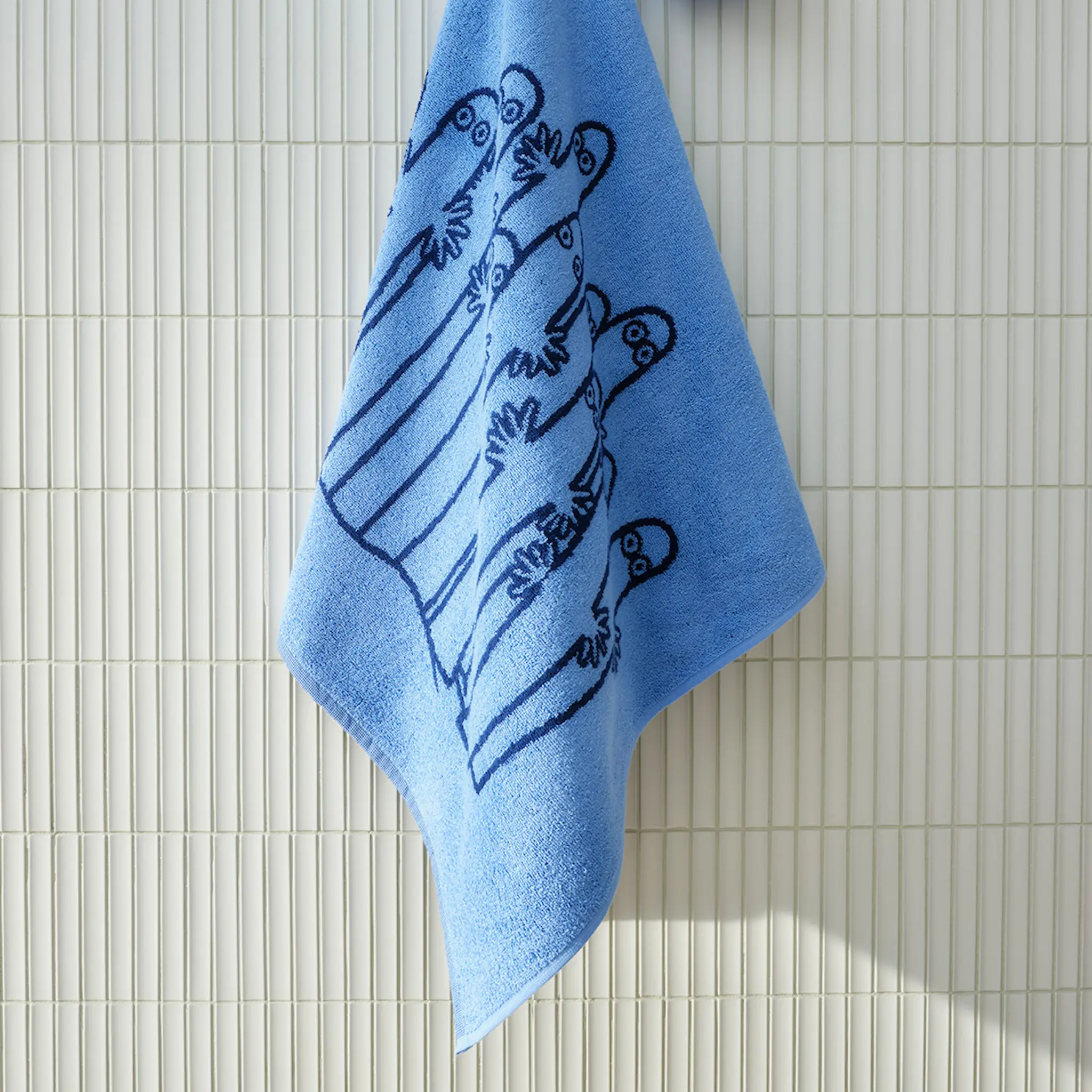 Moomin Arabia Mumin handduk 50x70 cm hattifnattene