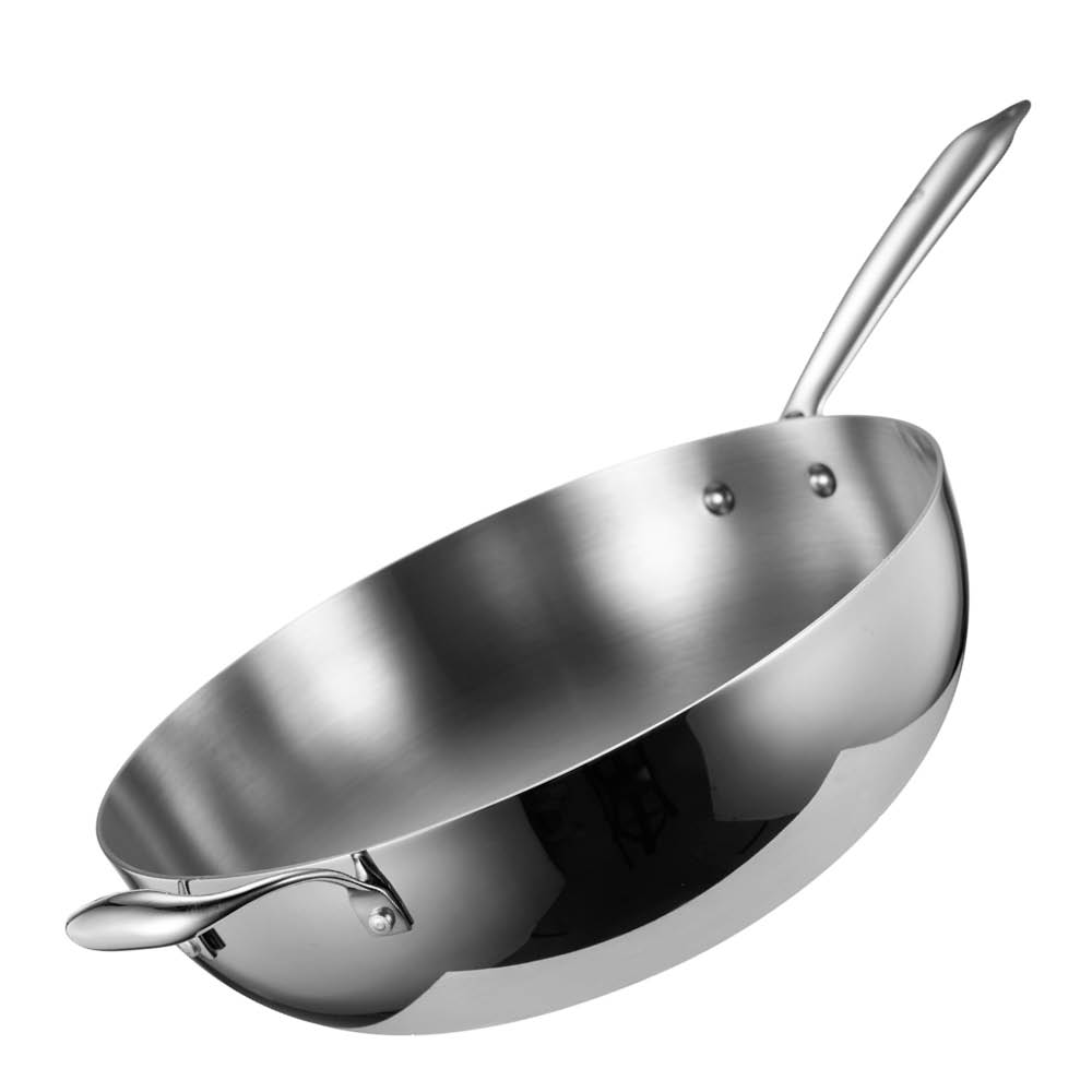 Anders Petter Classic wok 30 cm blank/borstad