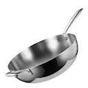 Classic wok 30 cm blank/borstad