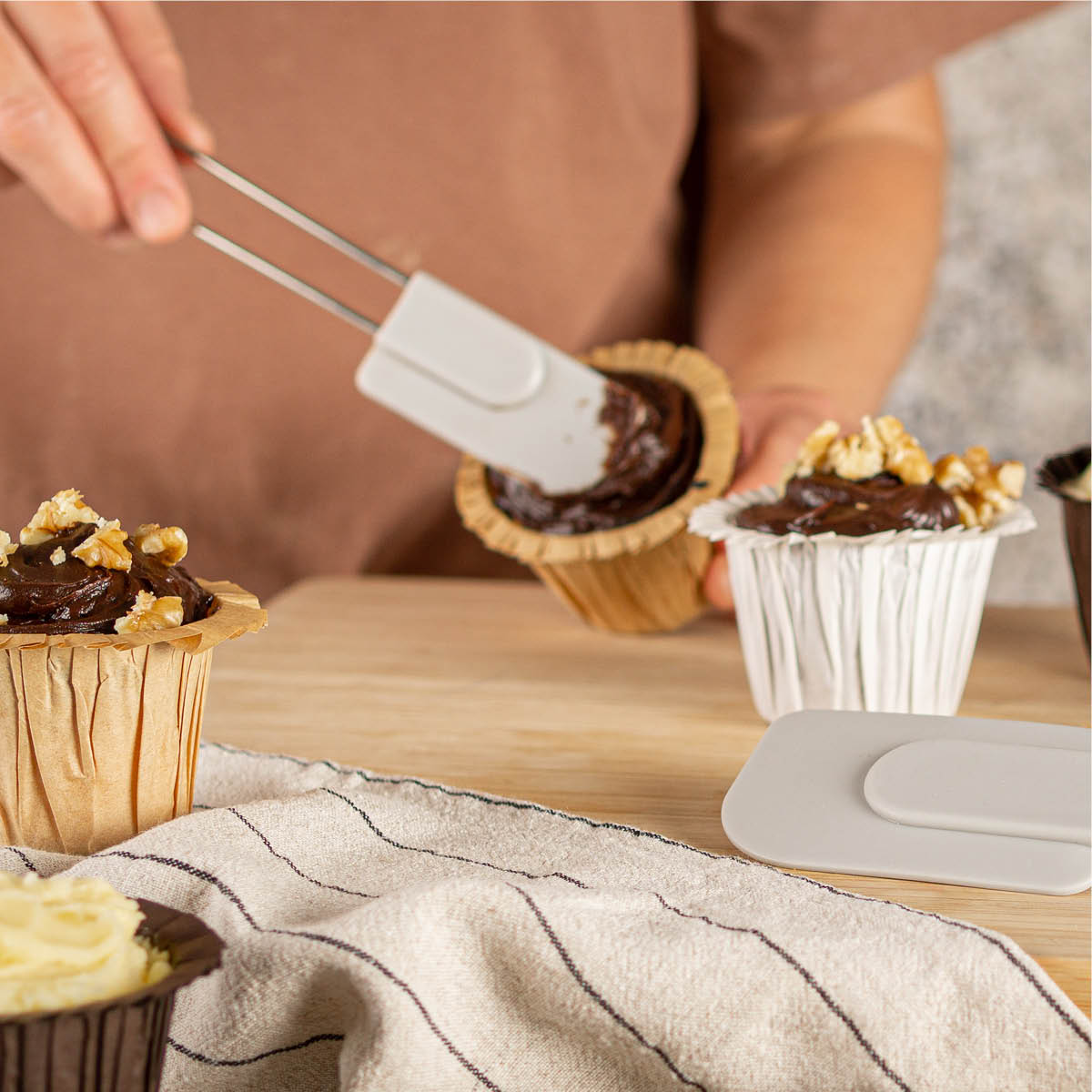 Modern House BAYk slikkepott 2 stk hvit