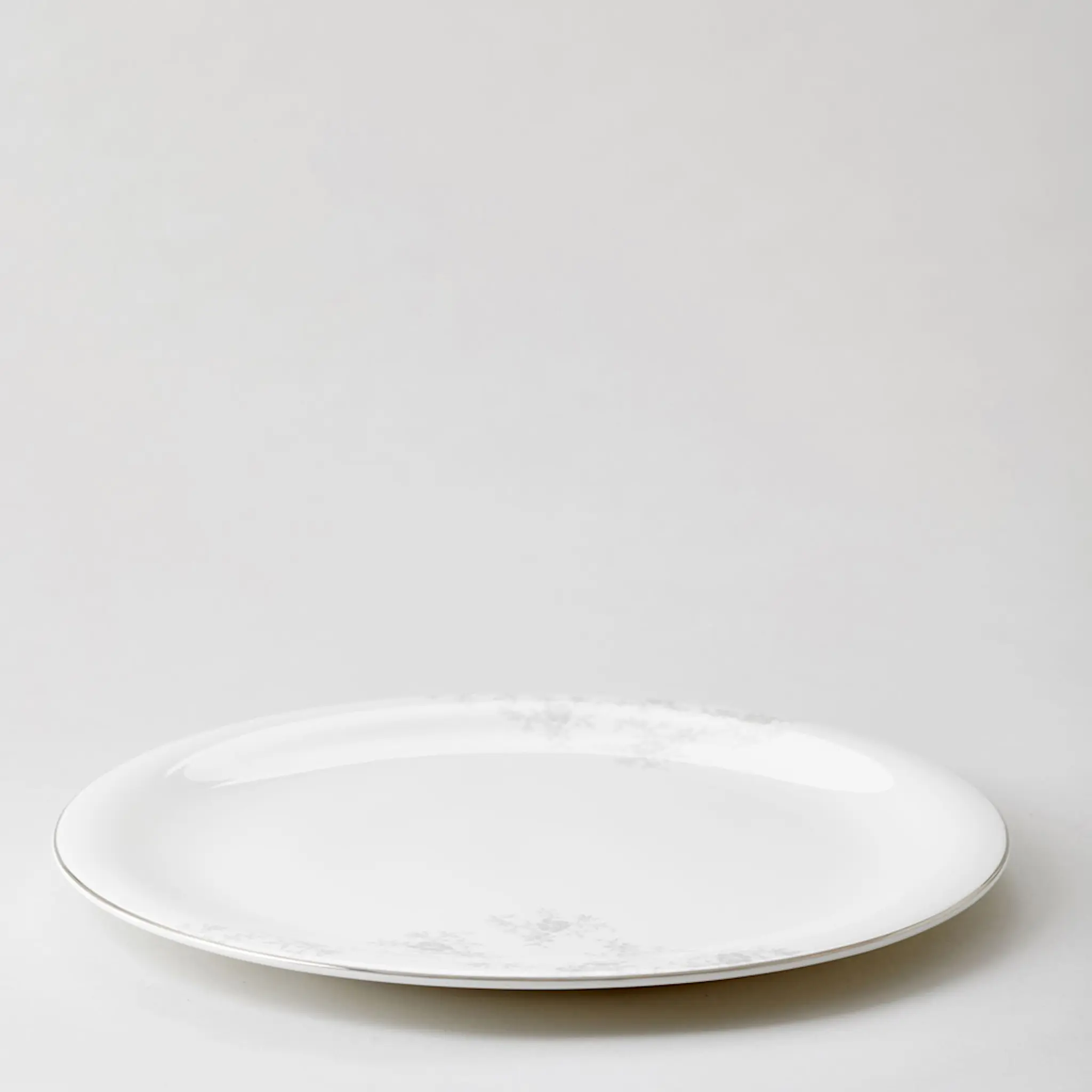 Royal Porcelain Angelina Platinum Fat Rund 32,5 cm Vit