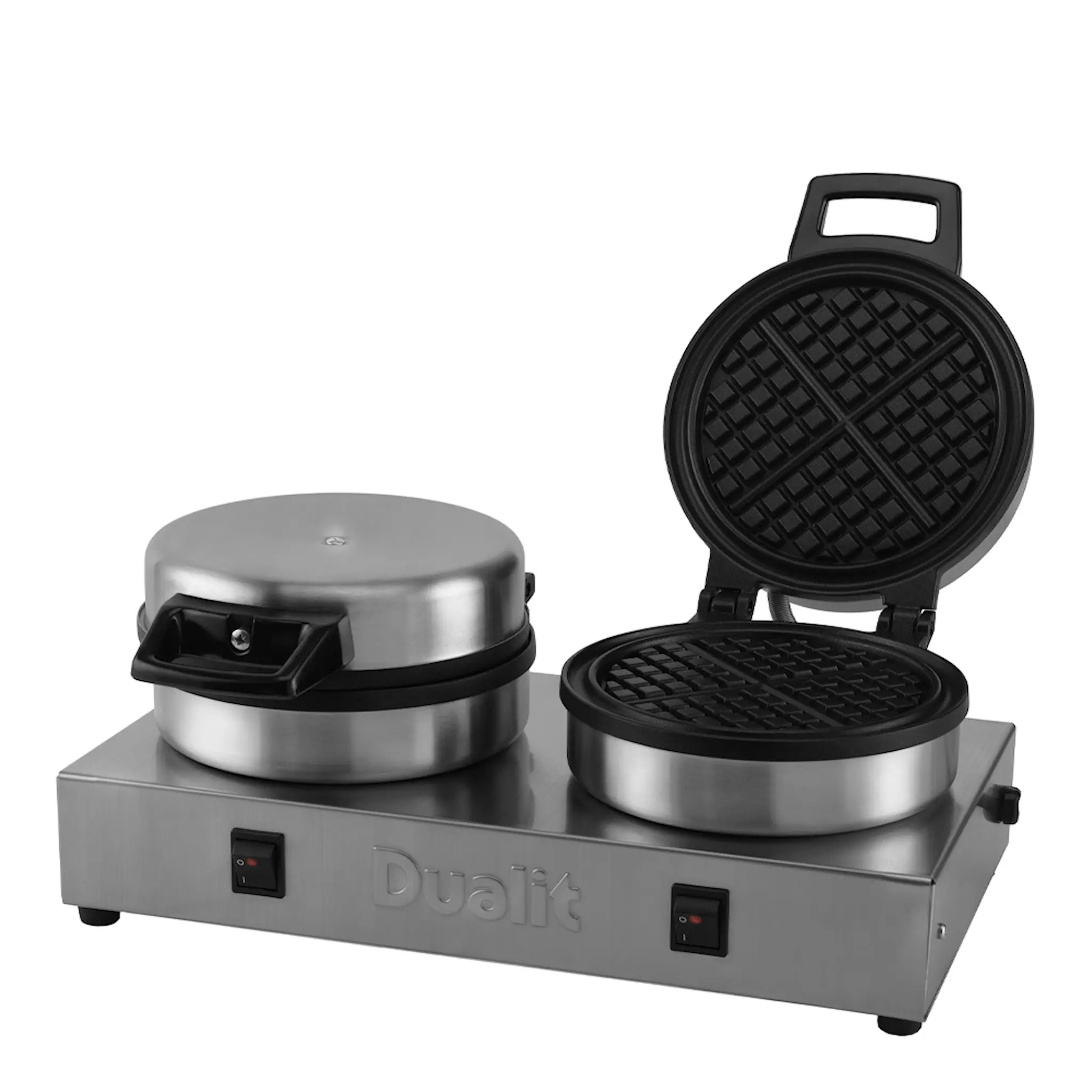 Dualit Dubbelt våffeljärn 1600W borstad stål