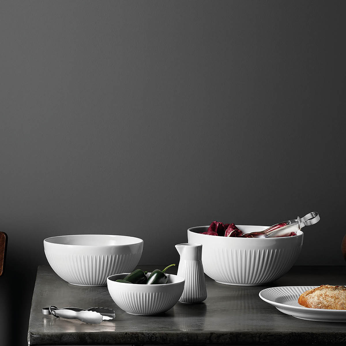 Eva Trio Legio Nova rillet skål 1,8L