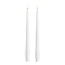 Kronljus LED 2,3x30 cm 2-pack silk white