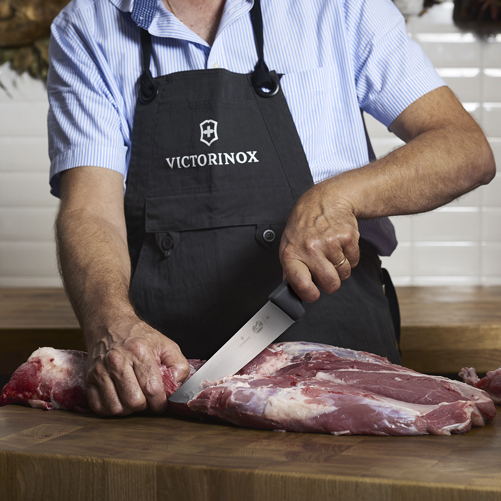 Victorinox Fibrox slaktekniv 20 cm svart