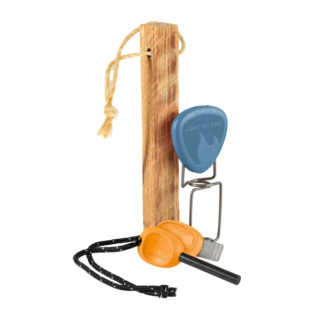 FireLighting Kit opptenningssett 3 deler hazyblue/rustyorange