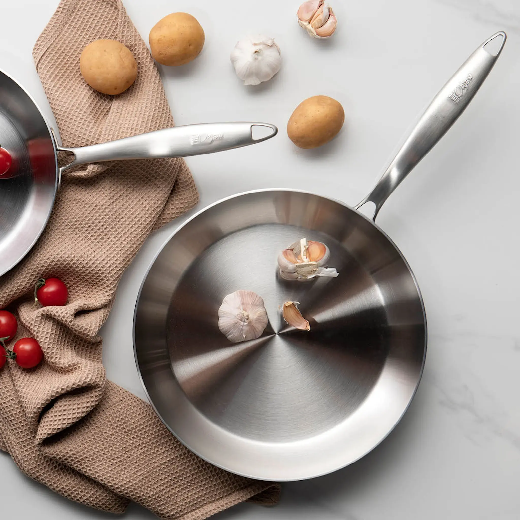 Modern House Chef Ørjan stekpanna 28 cm borstat stål