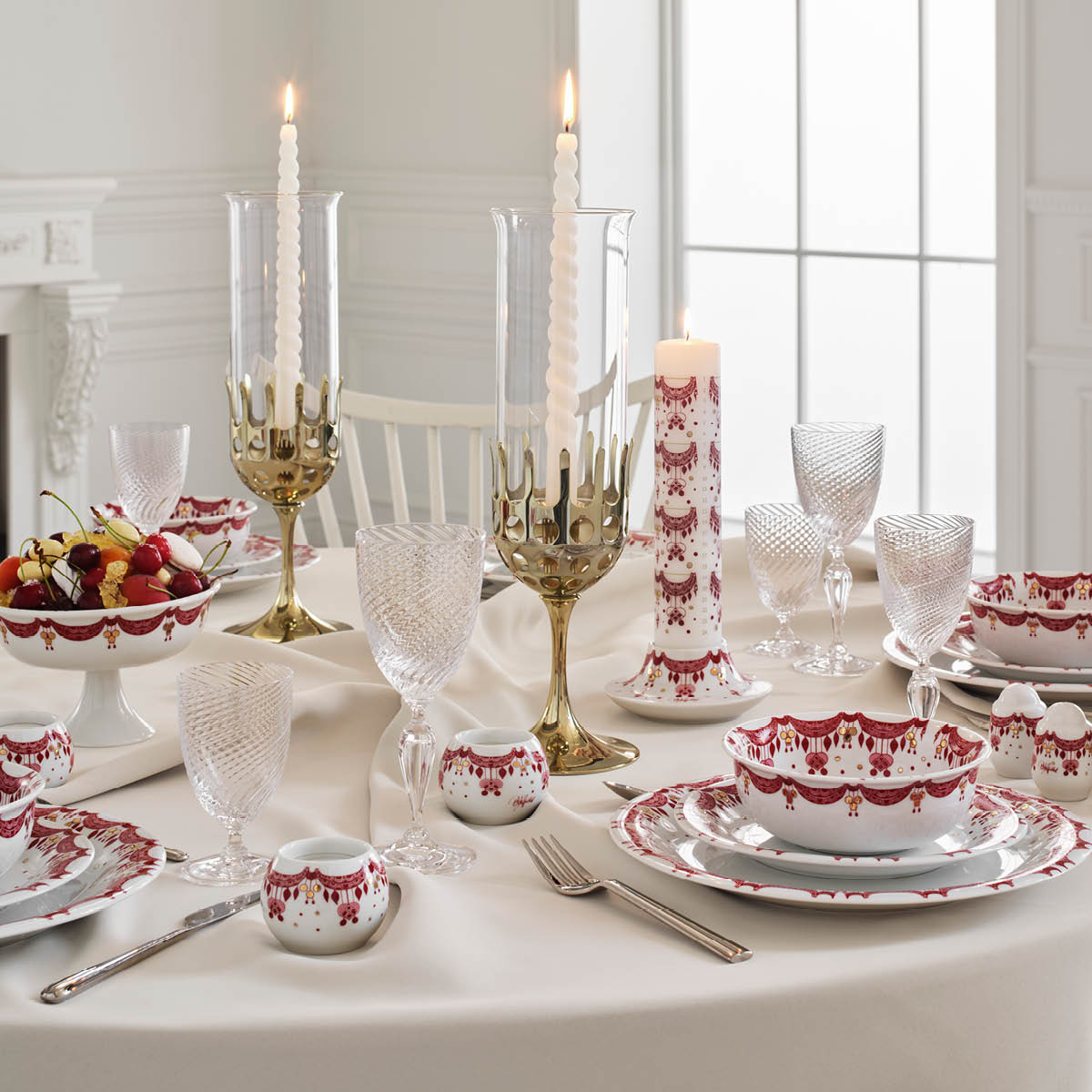 Bjørn Wiinblad Guirlande Jalallinen vati 16 cm Punainen