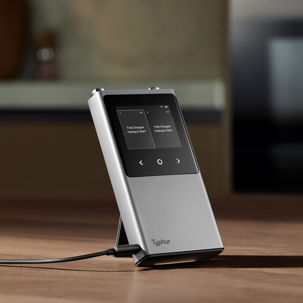 Thyphur Sync Dual trådløst steketermometer sølv/svart