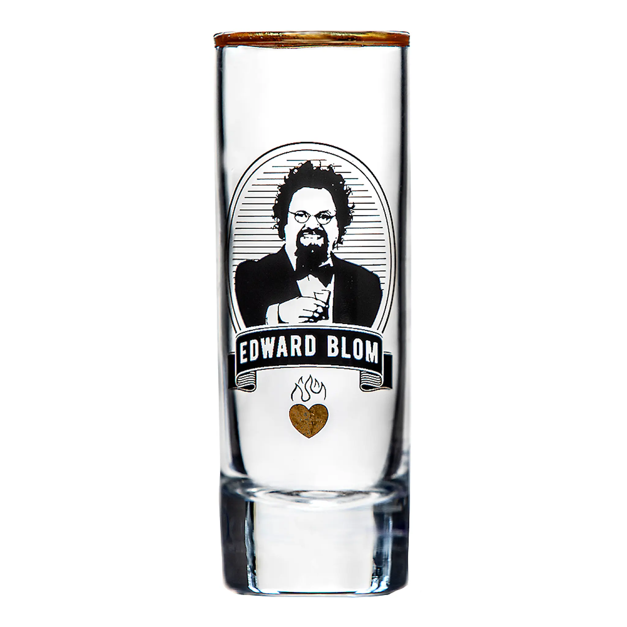 Edward Blom Shotglas No: 3 Allting gott