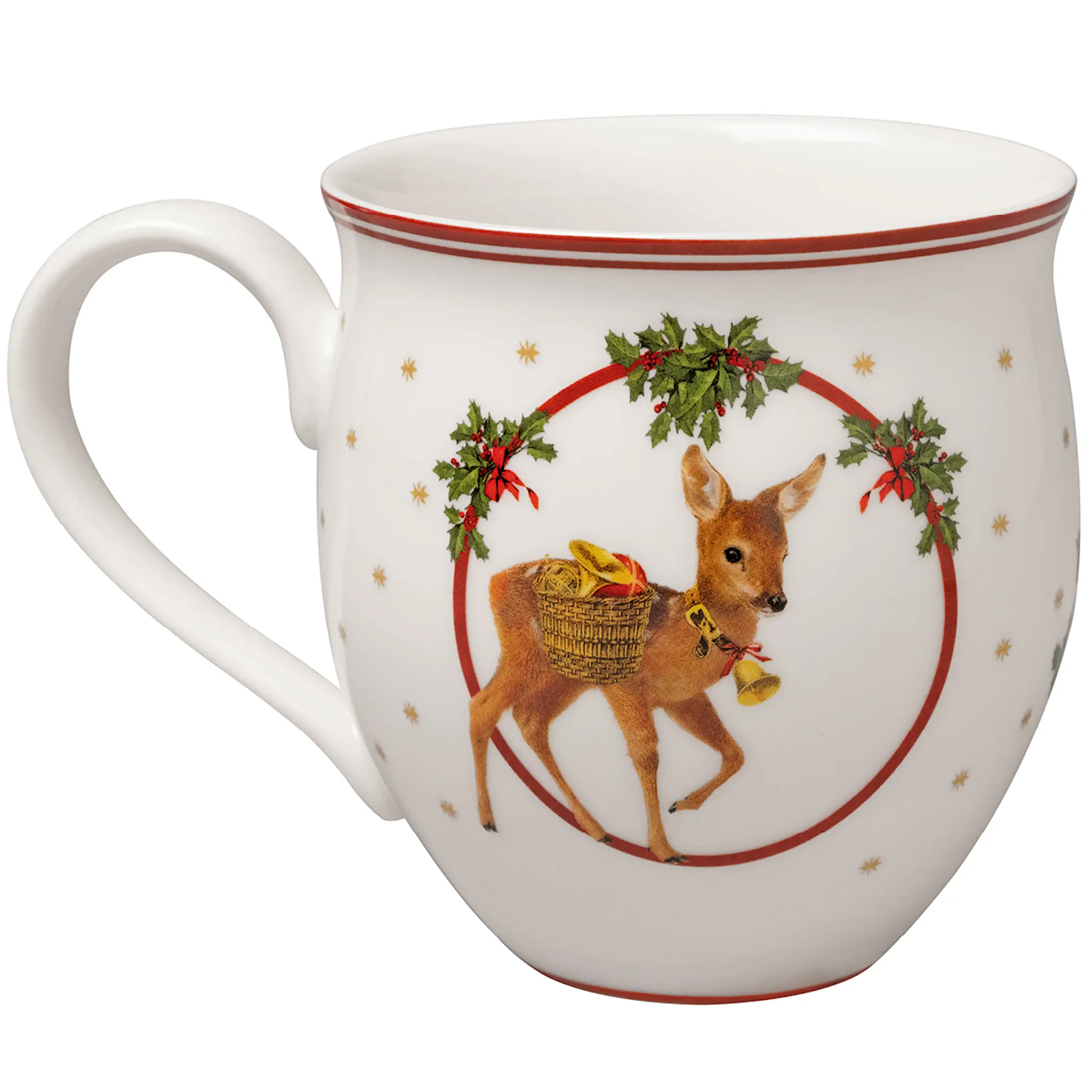 Villeroy & Boch Toy's Delight mugg tomte och rådjur