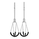 KitchenAid Visp med Silikon 2-pack Svart