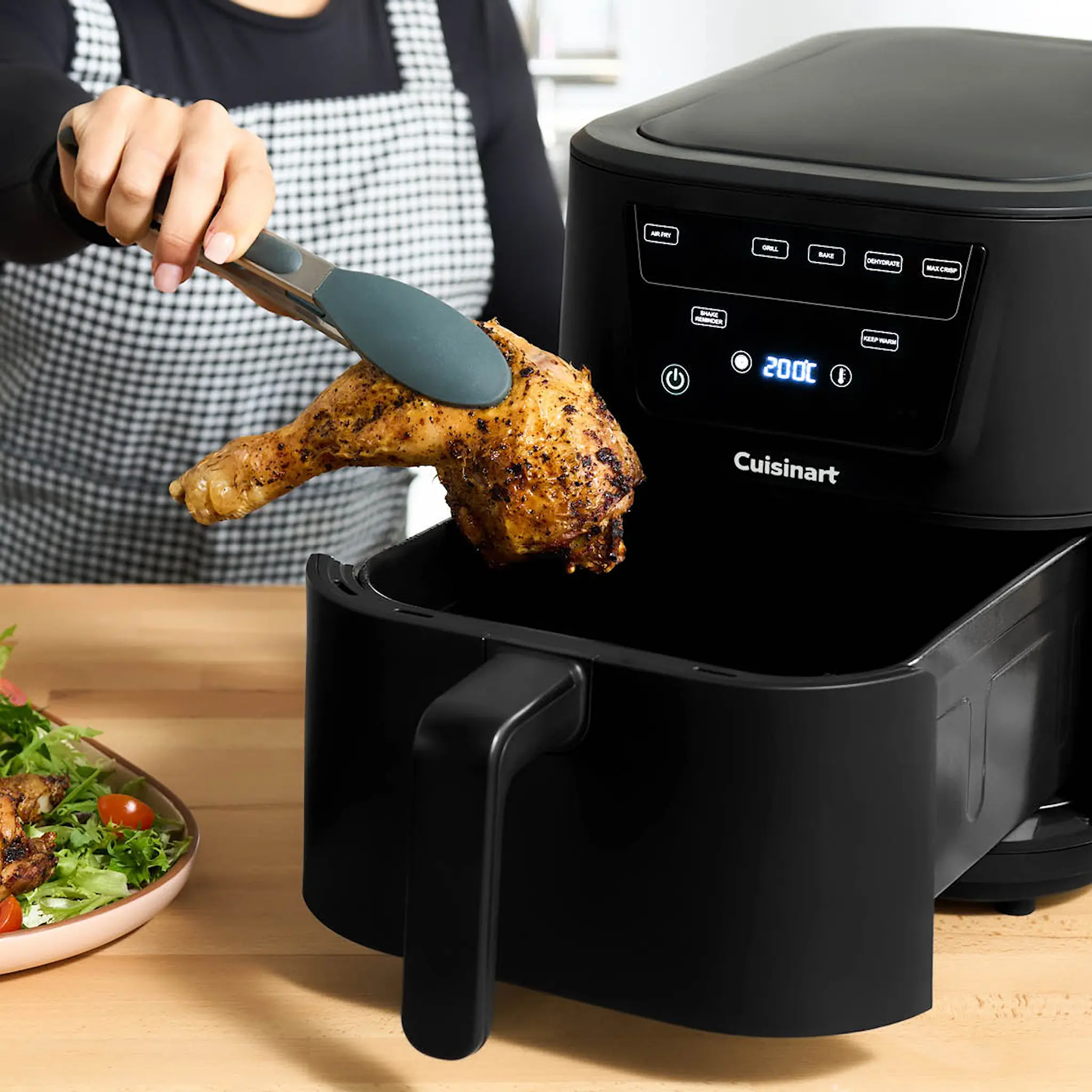 Cuisinart Compact Max airfryer AFS8OBLE 7,6L 2000W svart