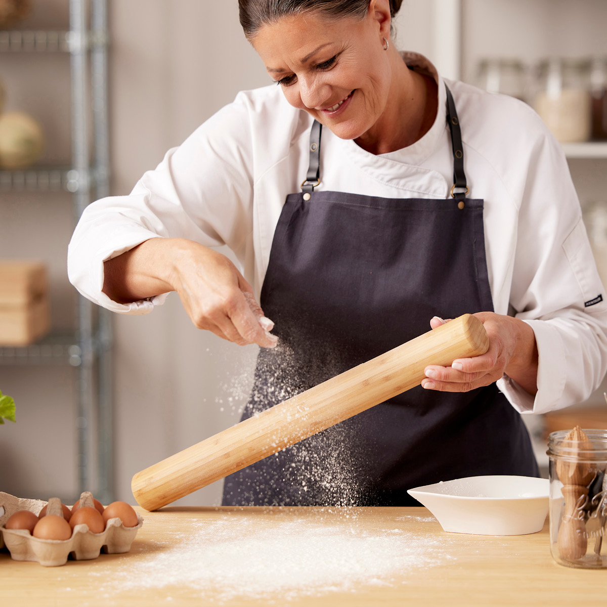 Blomsterberg Kaulin 51 cm Bambu