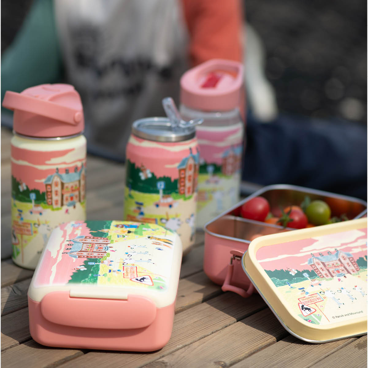 Les Artistes Bukkene Bruse Termospullo 28 cl Metsän rauha