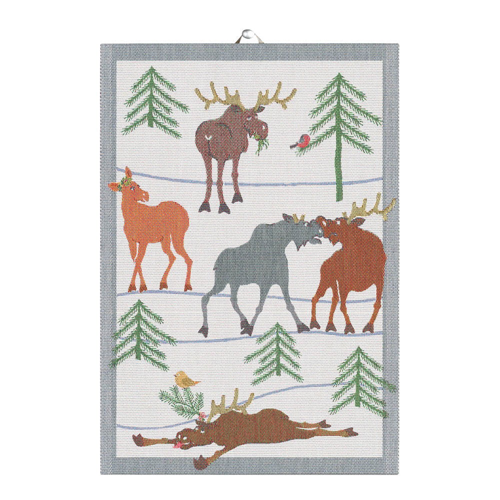Ekelund Clumsy Moose Käsipyyhe 35x50 cm