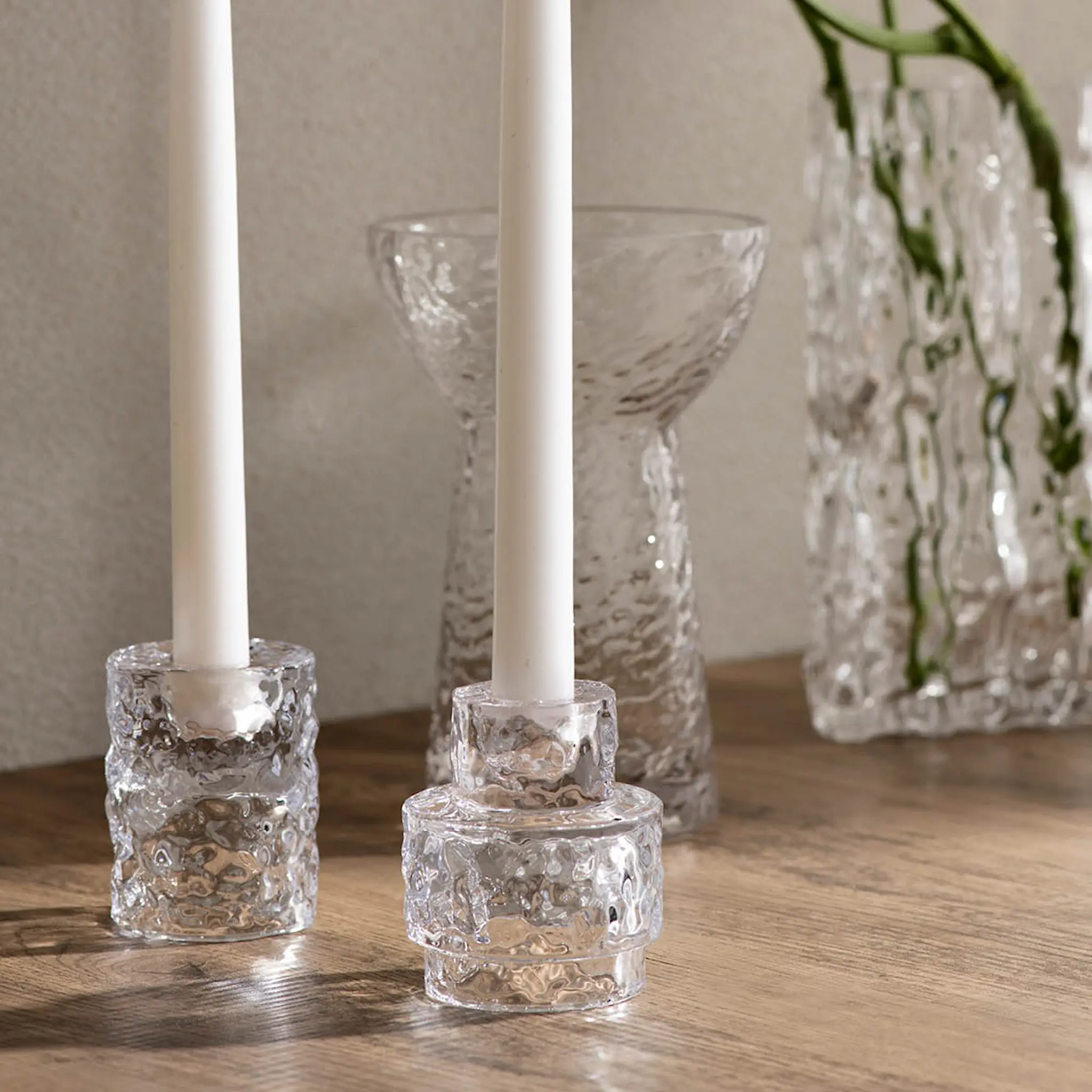Stiernholm Arctic kynttilänjalka 5,8x7,3 cm kirkas