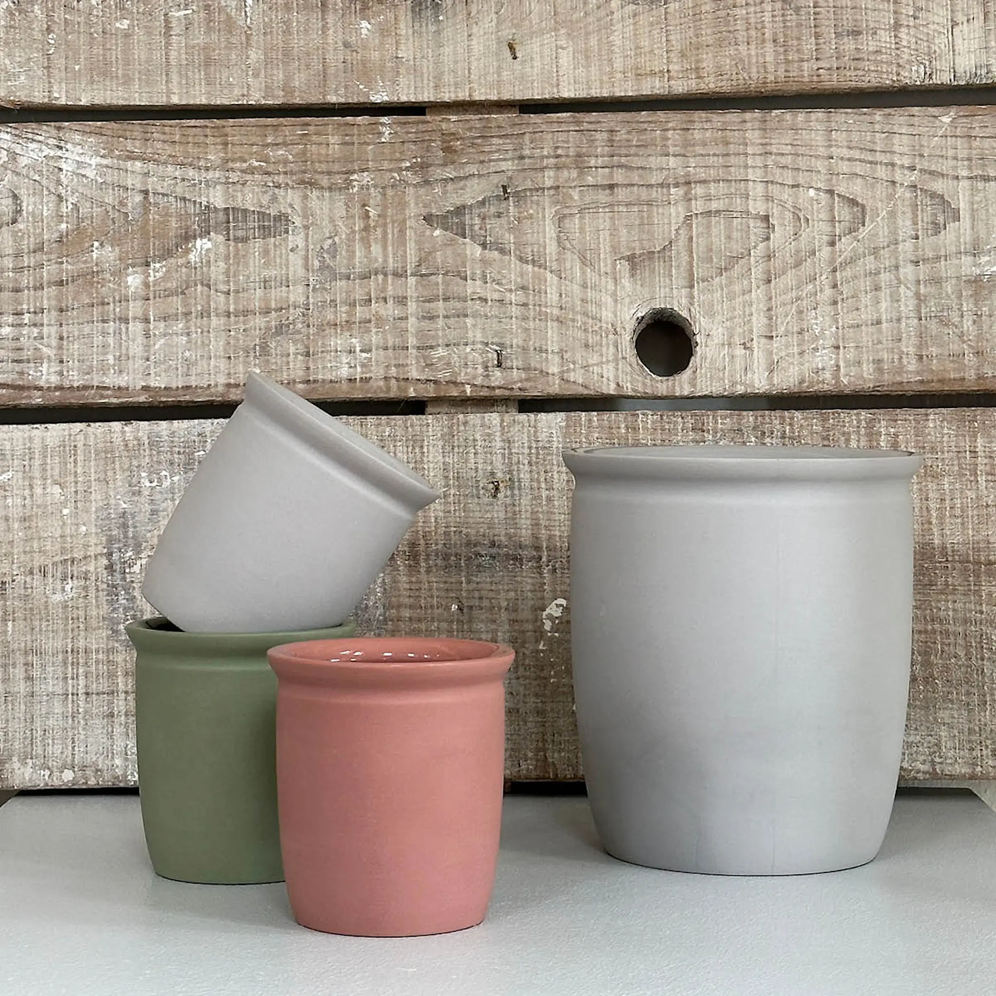 Knabstrup Keramik Knabstrup Säilytin 2 L Harmaa