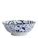 Kawaii ramenskål 20 cm Katt Neko 33418 blå