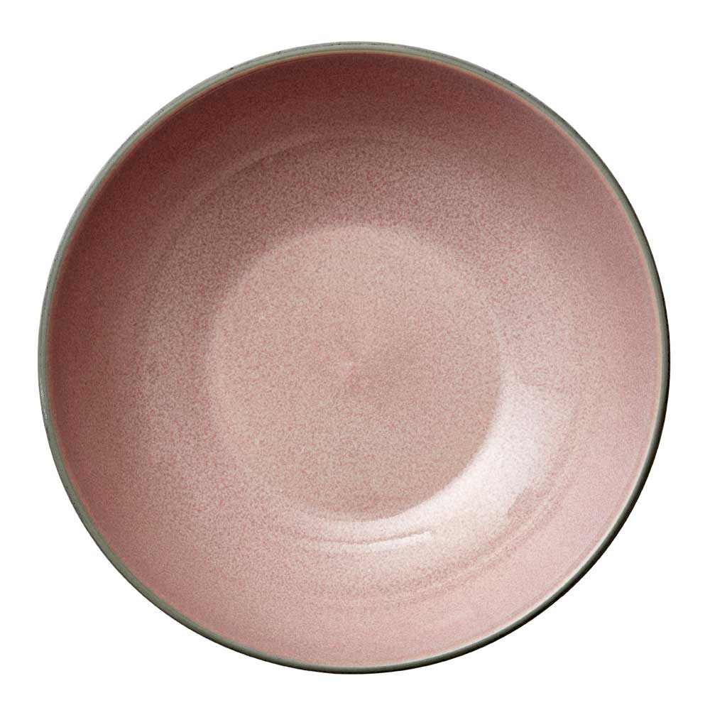 Bitz Pastaskål 20 cm Grå/Rosa
