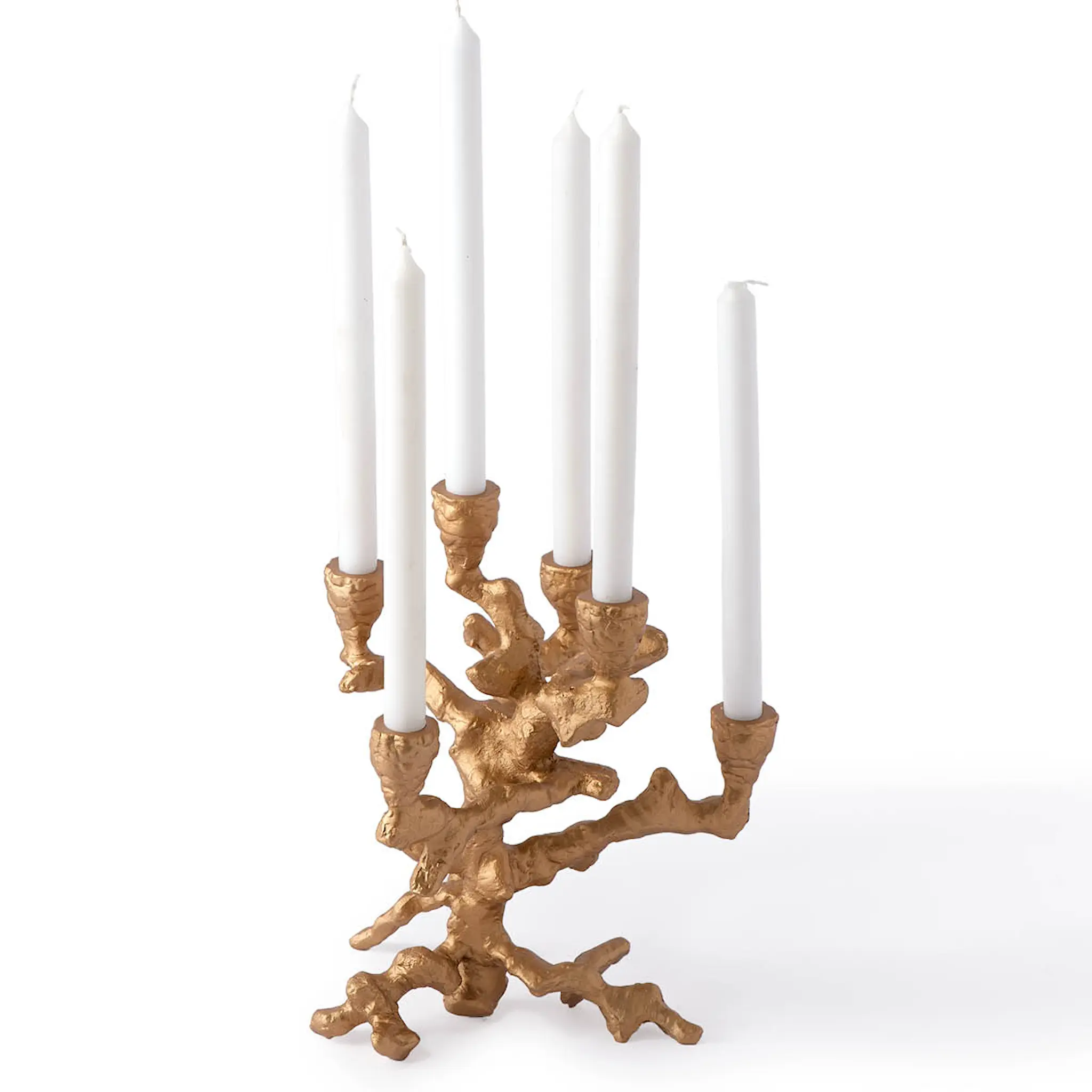 Pols Potten Apple Tree kynttilänjalka S 25 cm kulta