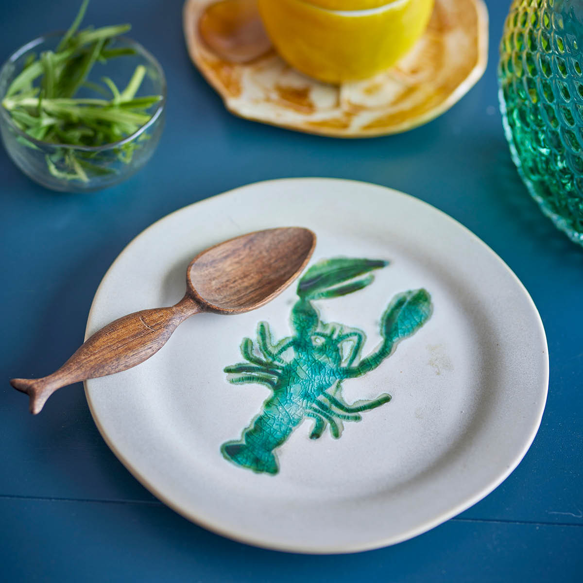 Creative Collection Hadden tallrik 21 cm 4-pack grön