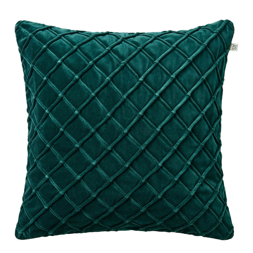 Chhatwal & Jonsson Deva kuddfodral sammet 50x50 cm Green
