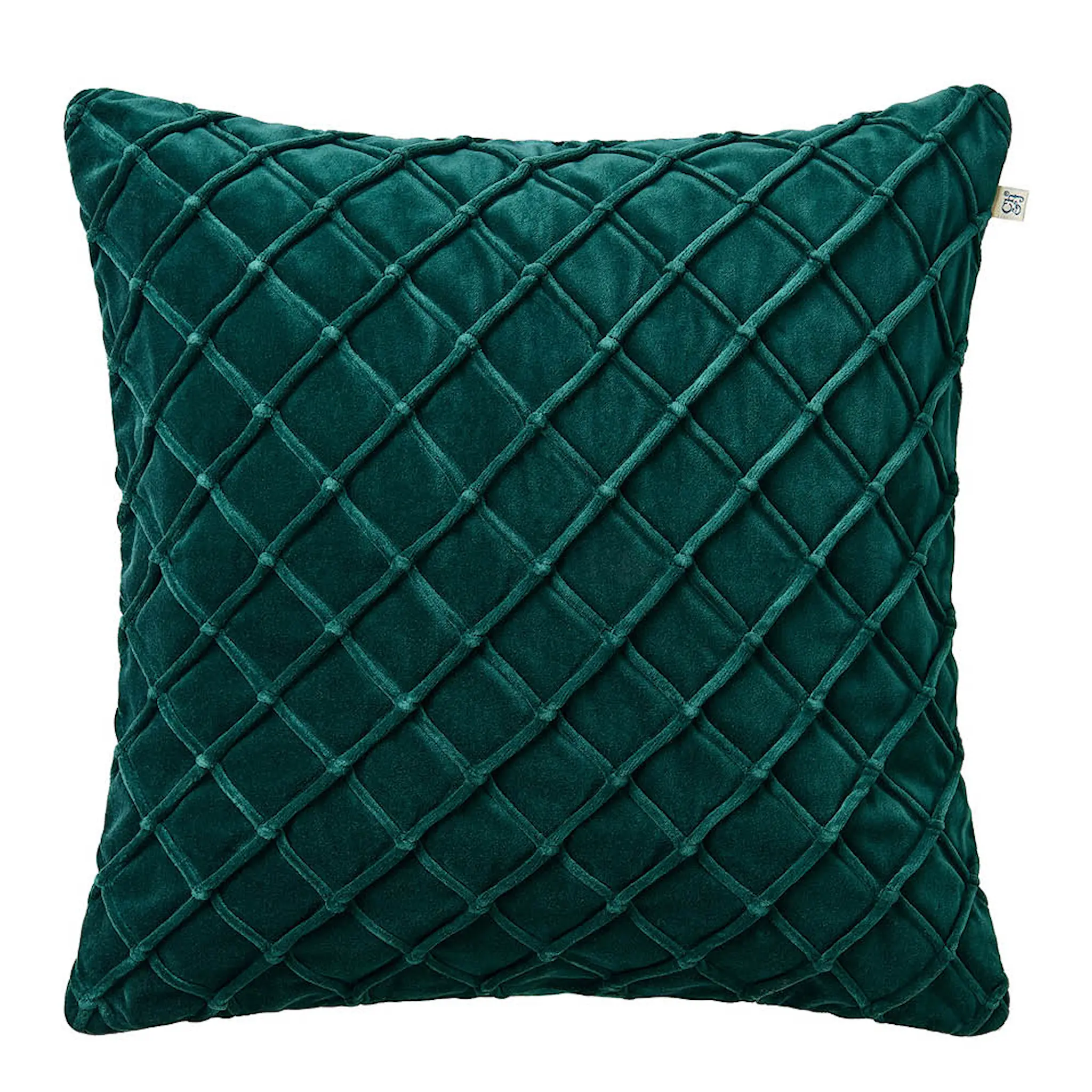 Chhatwal & Jonsson Deva kuddfodral sammet 50x50 cm Green
