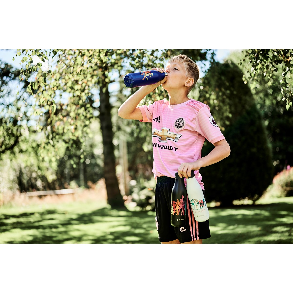 Les Artistes Bottle Up Design Termoflaska 0,5L Vit Sport