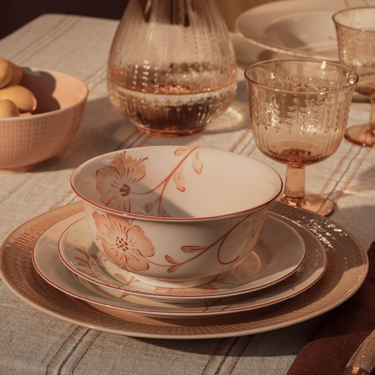 Rörstrand Fågel Lautanen 21 cm Jubilee