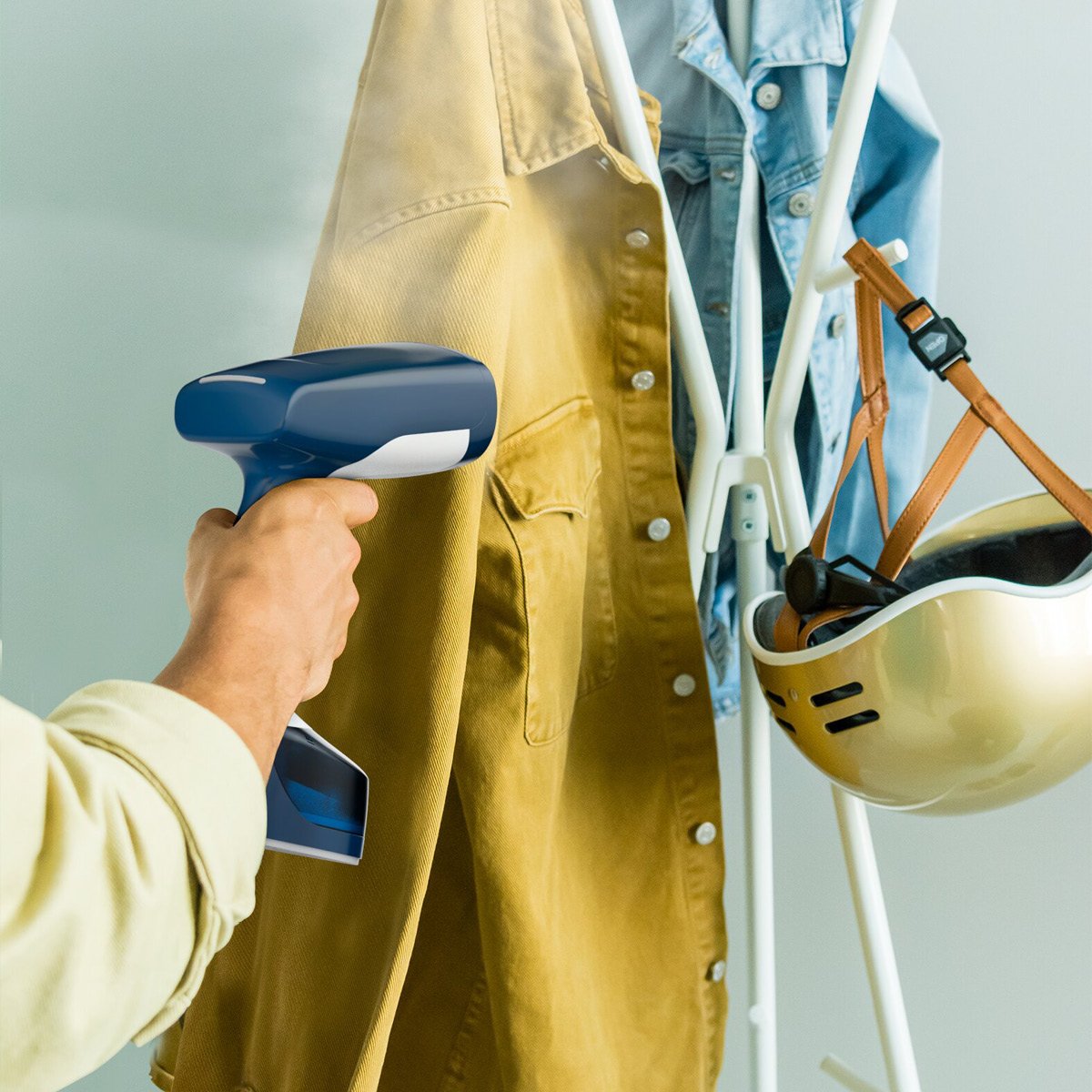 Tefal Access Steam Easy Vaatehöyrystin DT7130E1 Sininen/Valkoinen