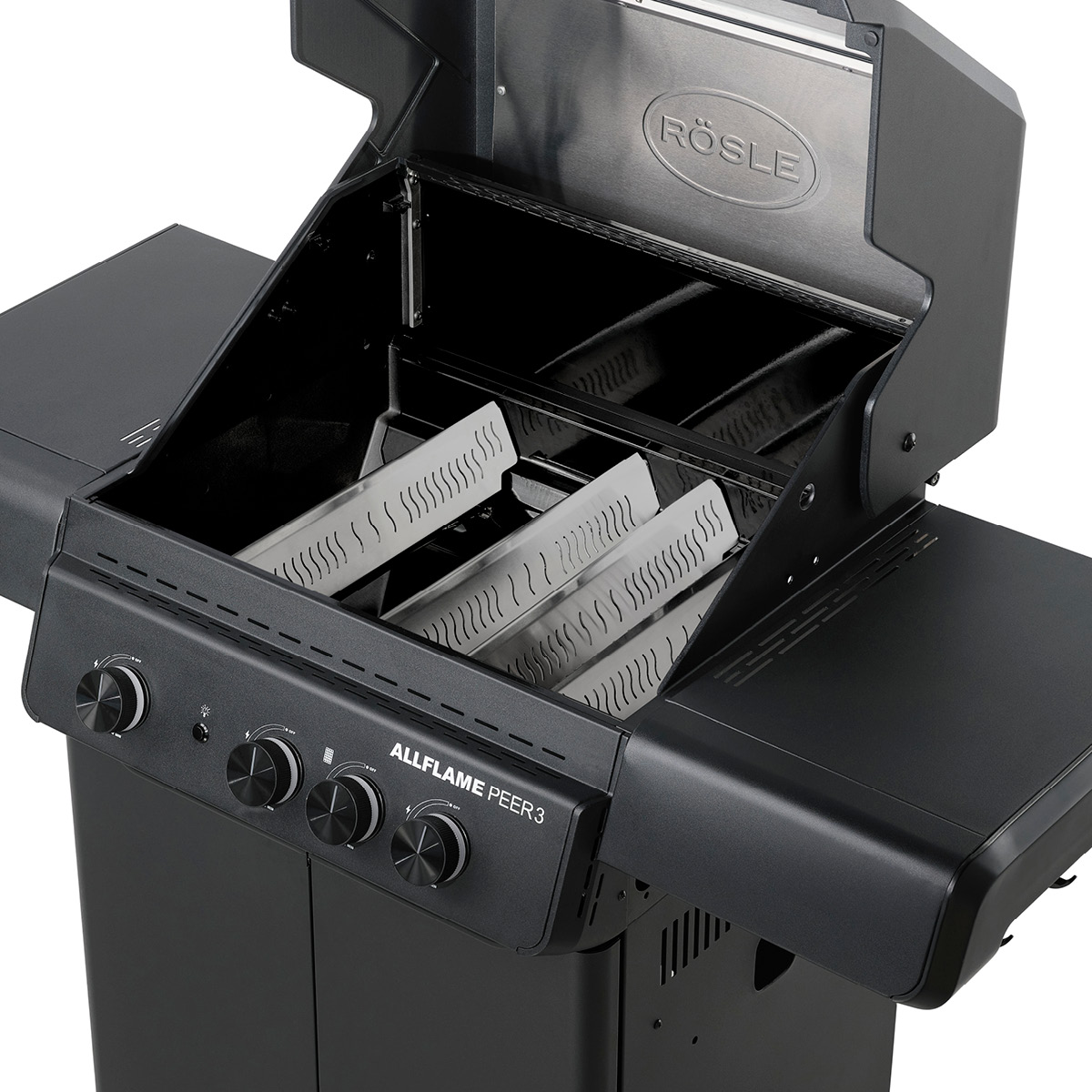 Rösle AllFlame Peer 3 gasolgrill 13500W svart