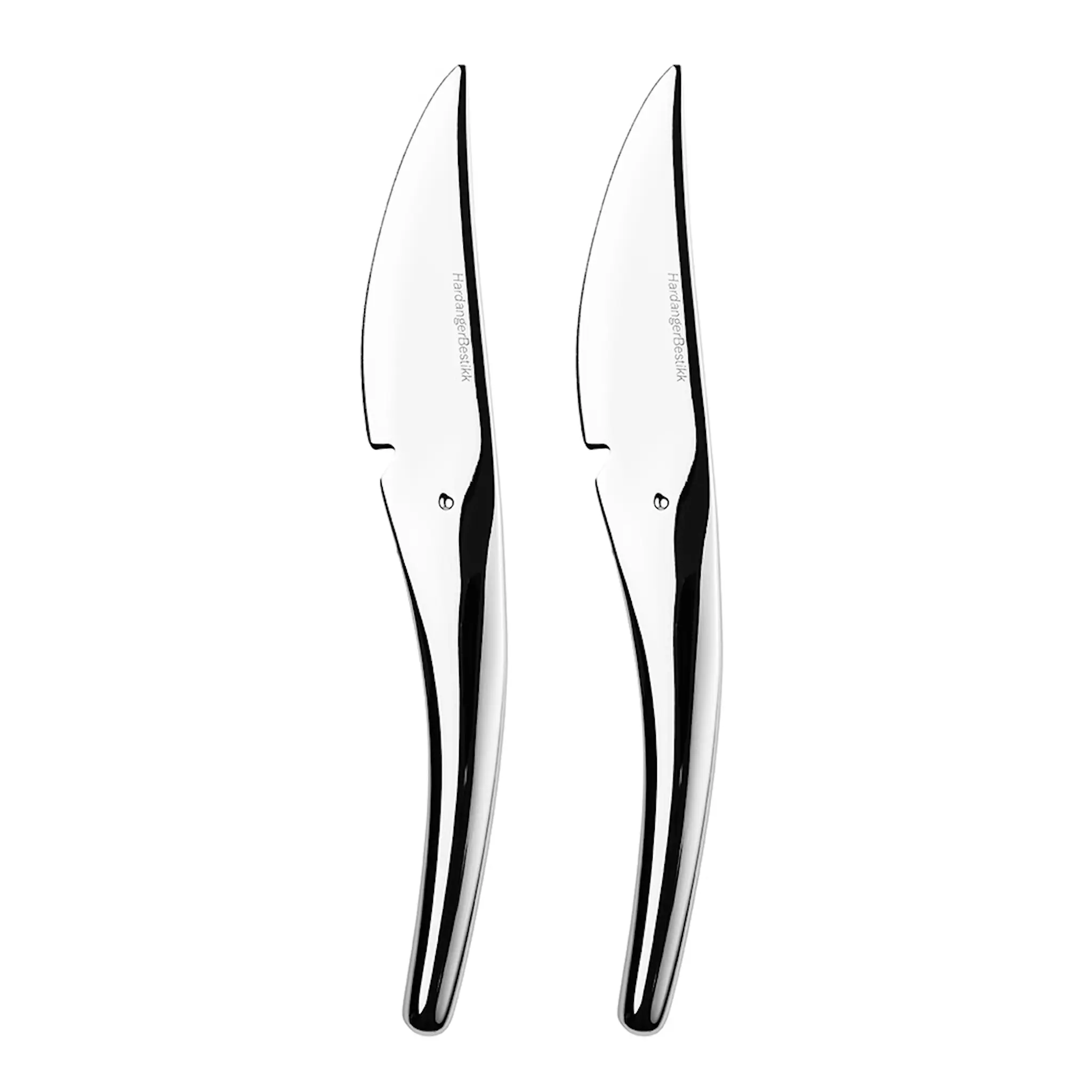 Hardanger bestikk Hardanger ostkniv / fruktkniv 2-pack