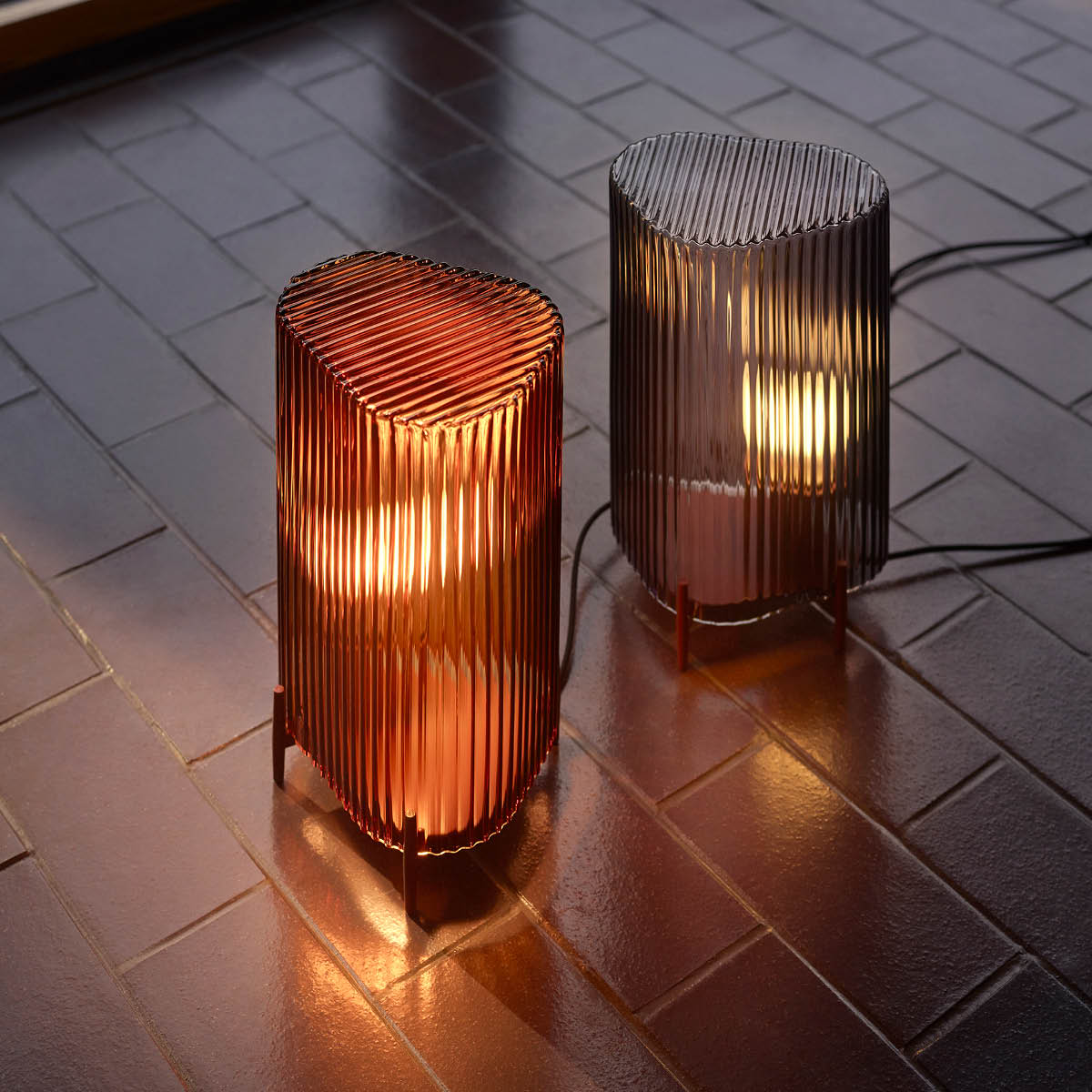 iittala Putki lampe 34x20,5 cm grå