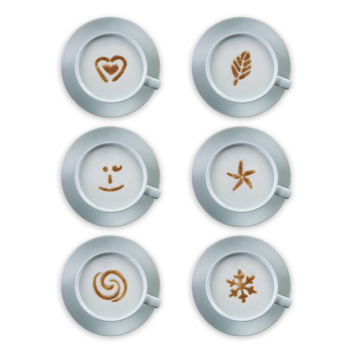 Aerolatte Cappuccino artist kaffe mönster