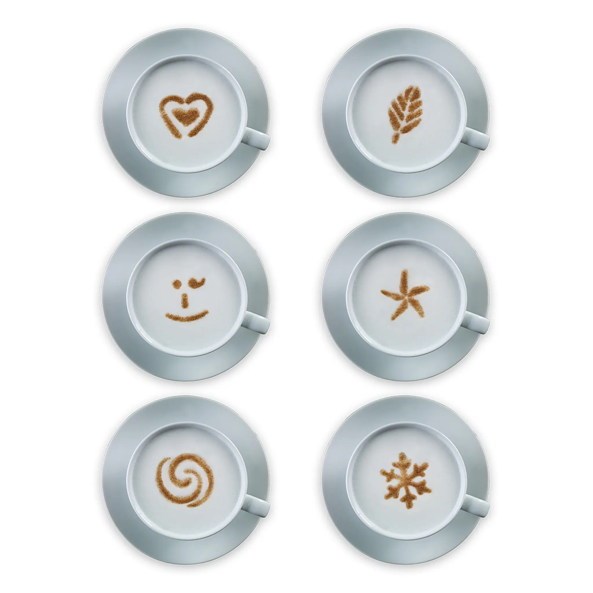 Aerolatte Cappuccino artist kaffe mönster