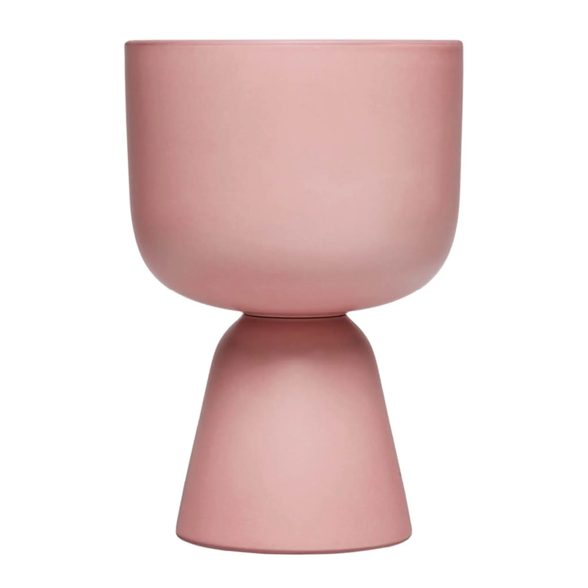 iittala Nappula blomsterpotte 23x15,5 cm matt rose