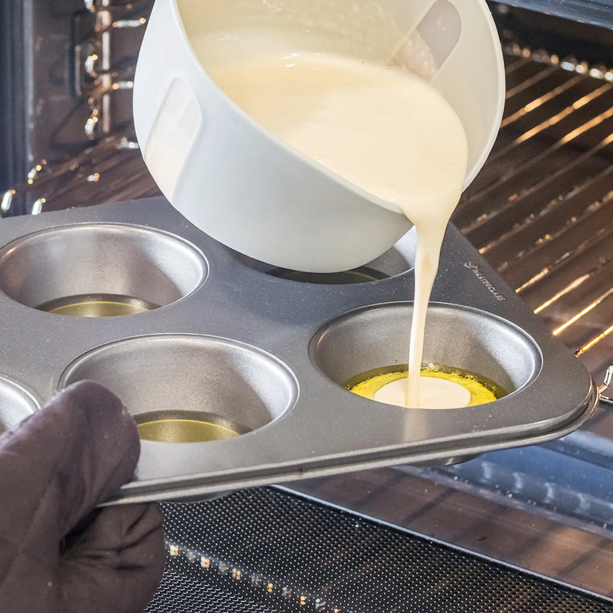 MasterClass Muffinsform för 6 stora muffins