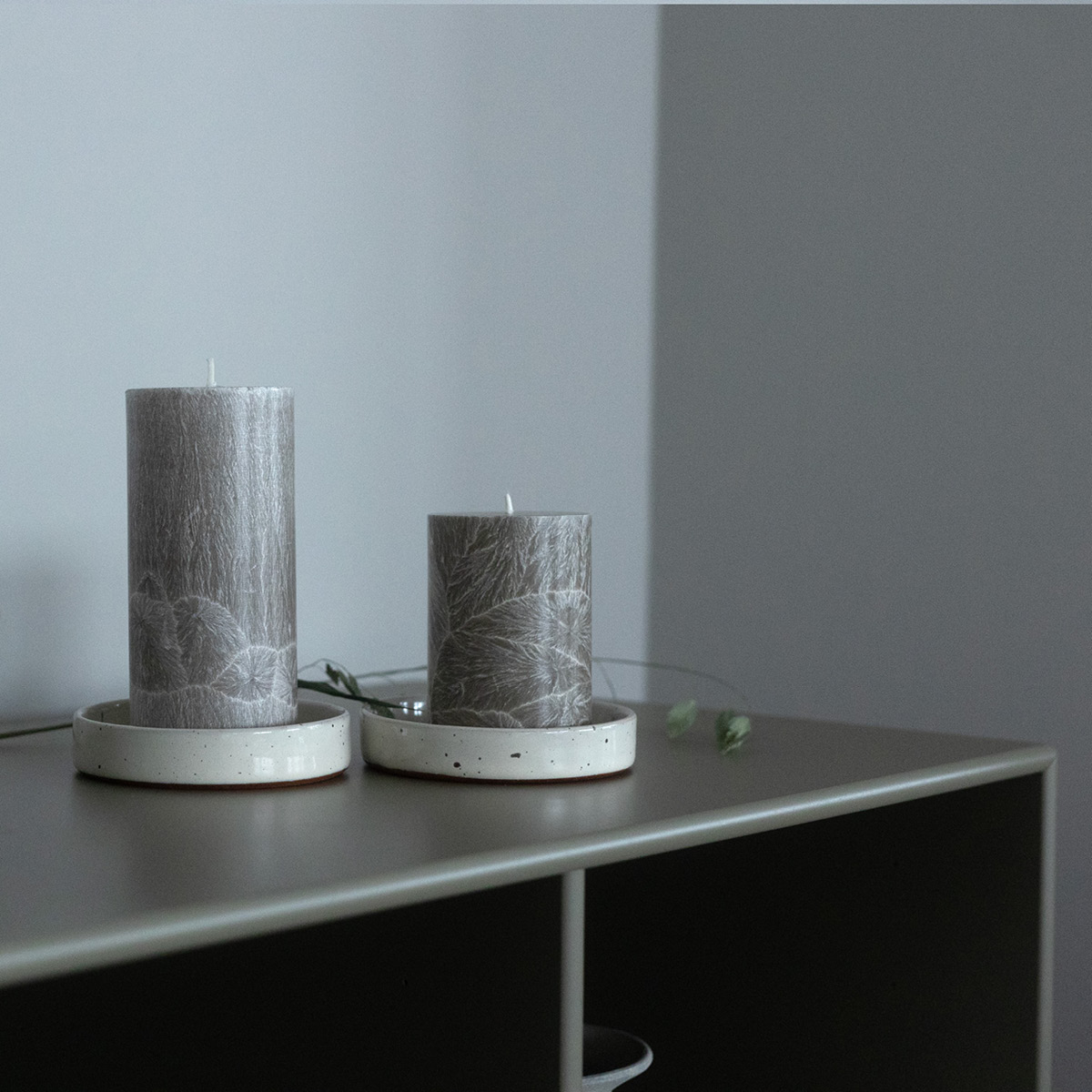 Liljeholmens Shea blockljus 6,7x10 cm nougat