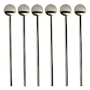 Cocktailsked med sugrör 6-pack