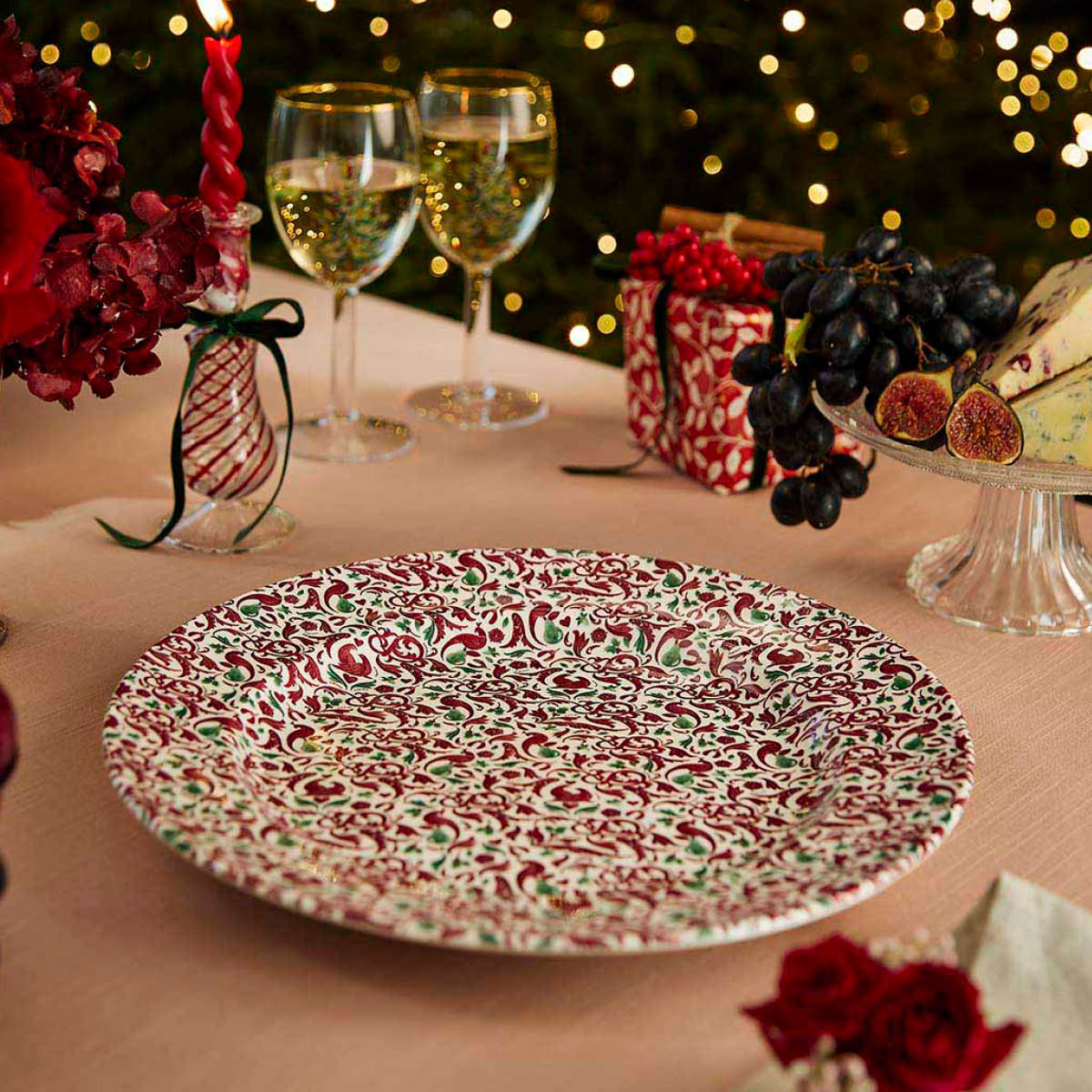 Spode Christmas Tree Yuletide serveringsfat 30 cm