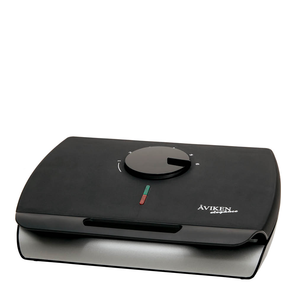 Åviken Elegance dubbelt våffeljärn 910.2 med ljudsignal 1600W svart