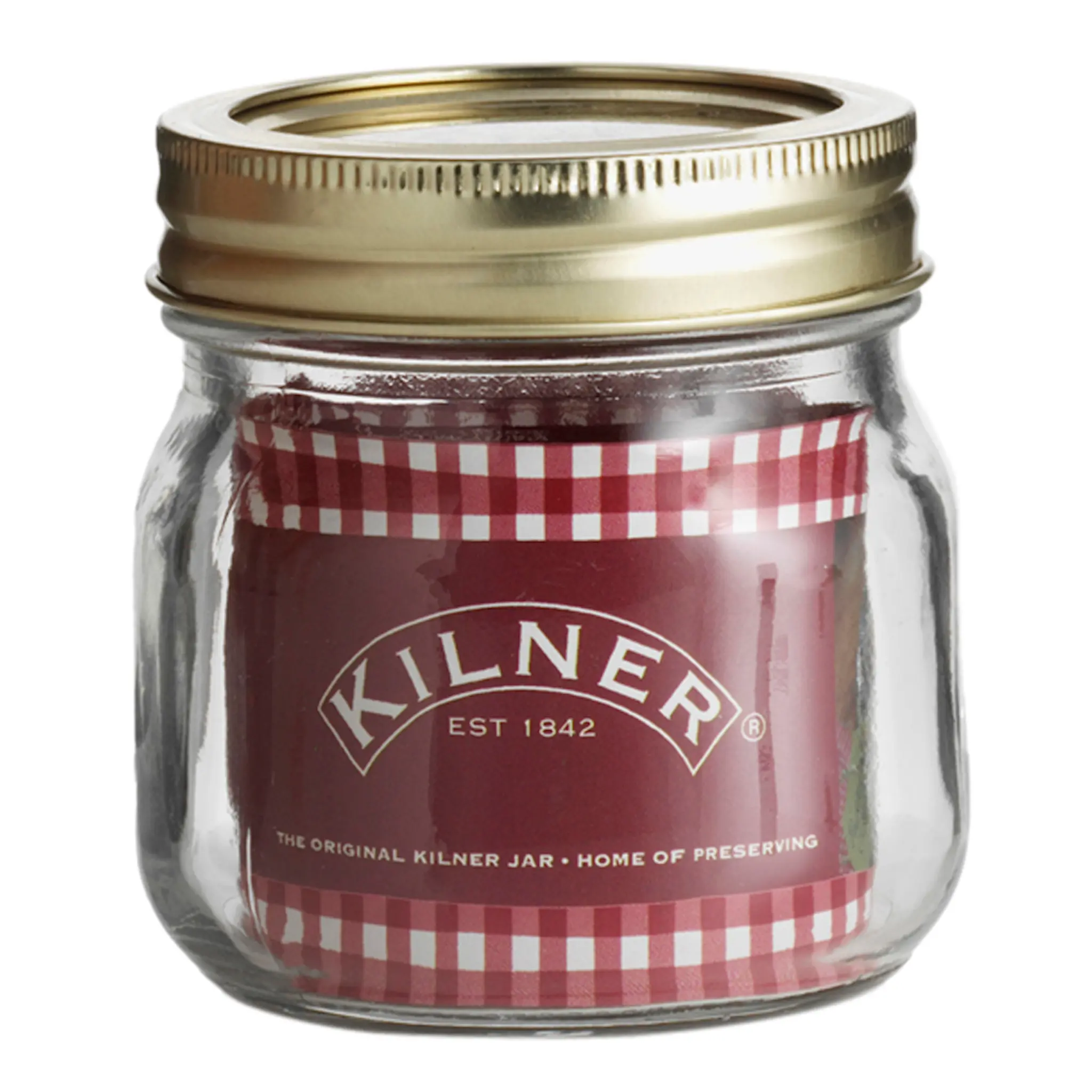 Kilner Kilner Konserveringsburk Rund 8x8x8 cm Klar/Guld