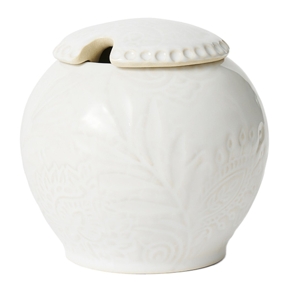 Sthål Arabesque sockerskål 9 cm white