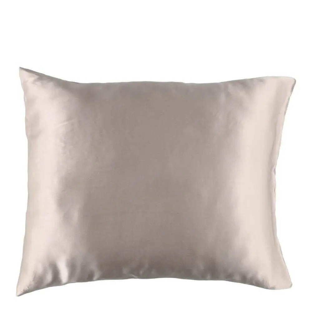 Putetrekk silke 50×60 cm lys grå