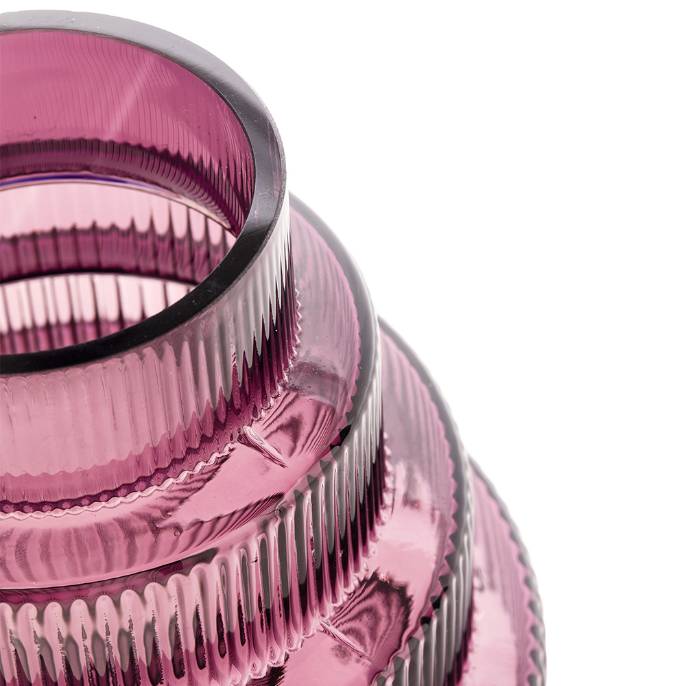 Pols Potten Steps vase 50 cm lilla