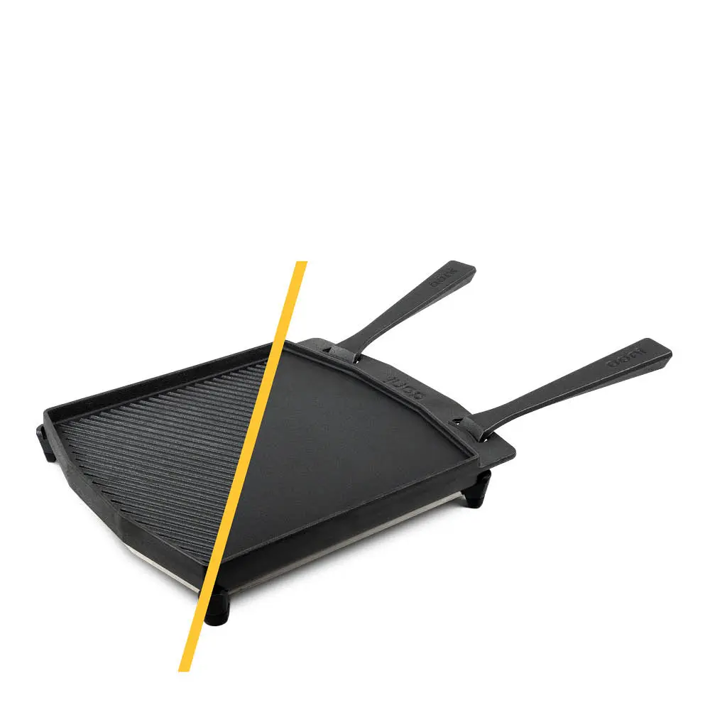 Grizzler Plate kaksipuolinen grillauslevy 32 cm