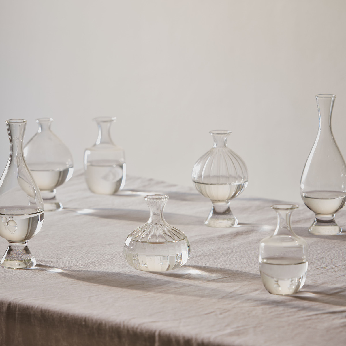 Tell Me More Como ripple vase 10 cm klar