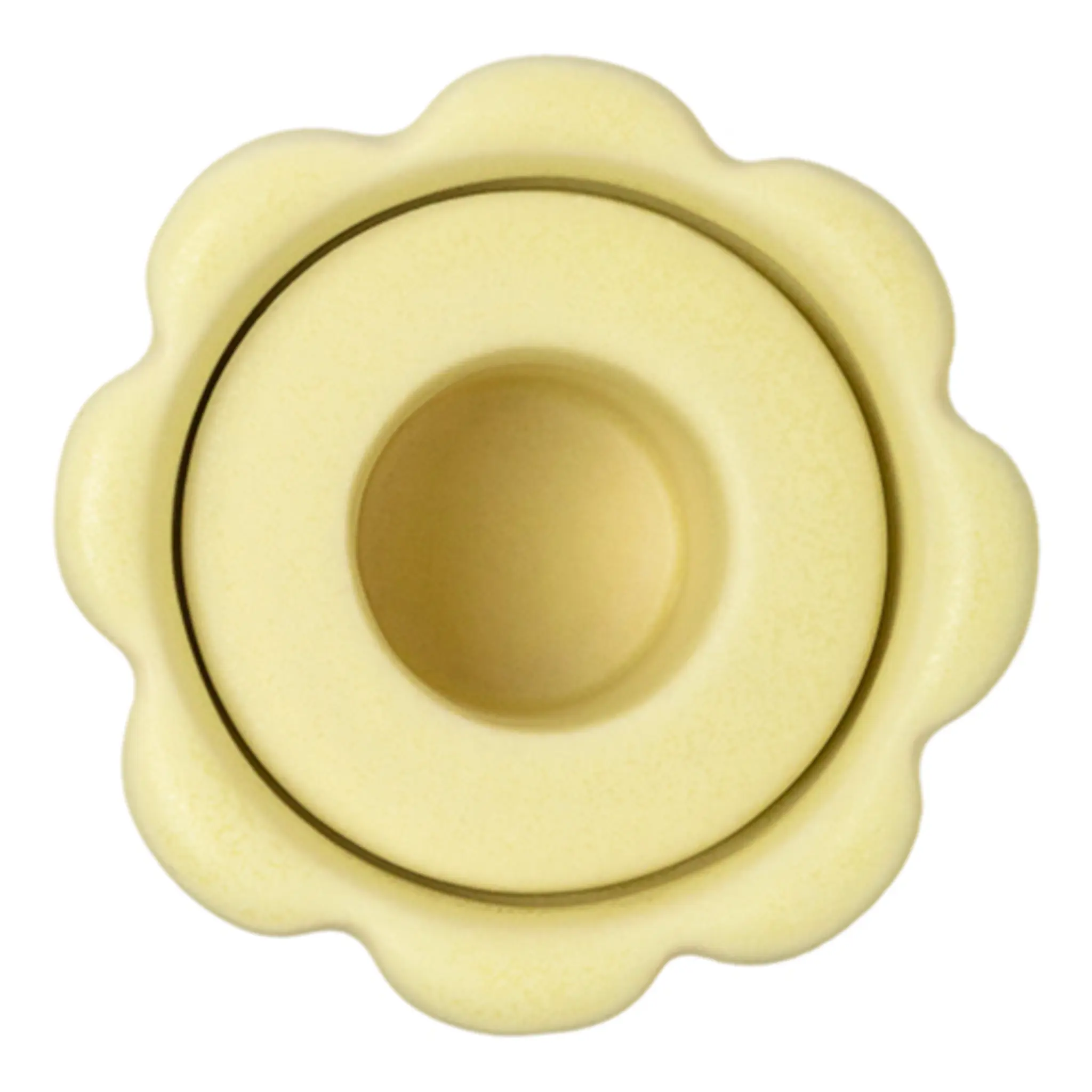 PotteryJo Birgit Vas/Ljusstake 17 cm Pale Yellow